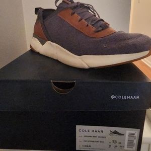 Mens Cole haan grand sport knit trainer 13
